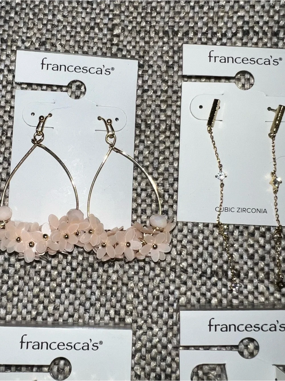 Francesca's Collections 6 pair of Earrings BRAND NEW paid $130